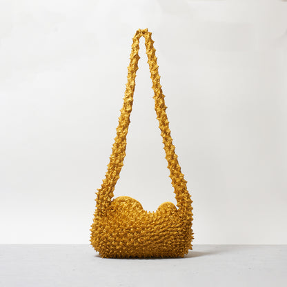 Spiky Shibori Large Crossbody Bag