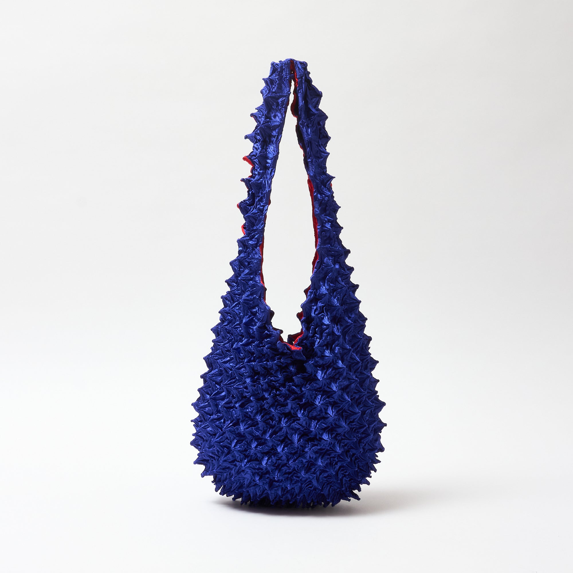 バイカラーバッグ 25cm 二重トートバッグ バイカラー - BUNZABURO