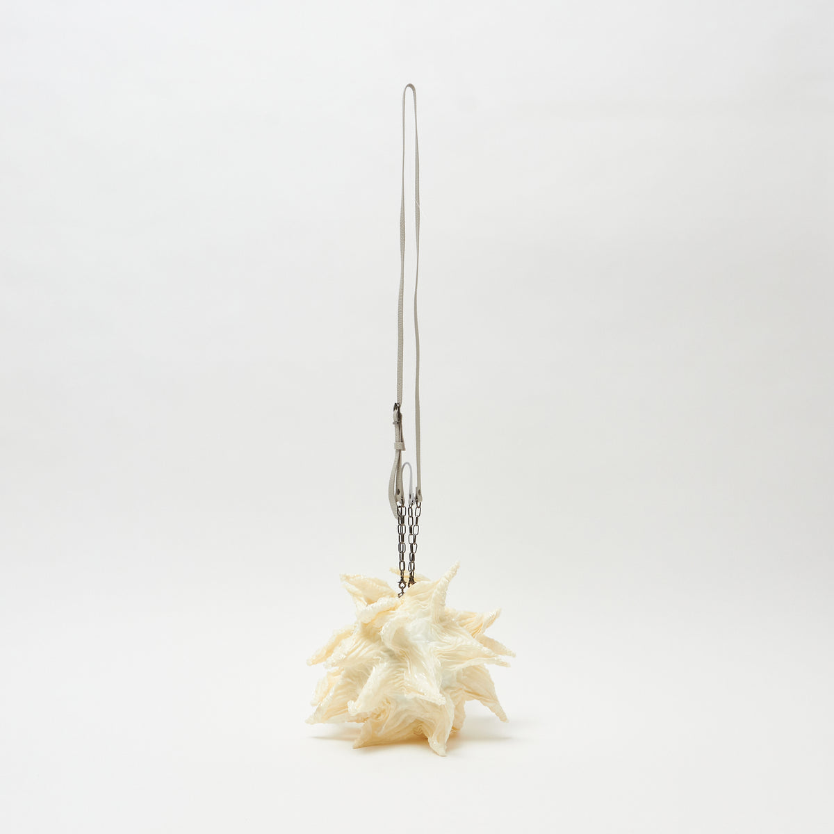 Big Spiky Shibori Charm Shoulder Bag