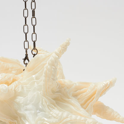 Big Spiky Shibori Charm Shoulder Bag