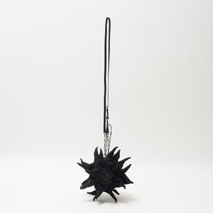 Big Spiky Shibori Charm Shoulder Bag