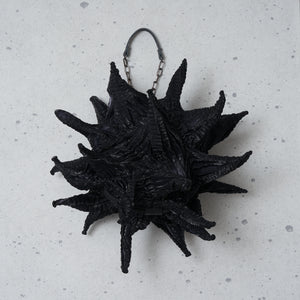Big Spiky Shibori Charm Shoulder Bag