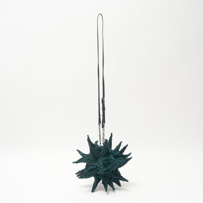 Big Spiky Shibori Charm Shoulder Bag