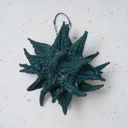 Big Spiky Shibori Charm Shoulder Bag