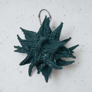 Big Spiky Shibori Charm Shoulder Bag