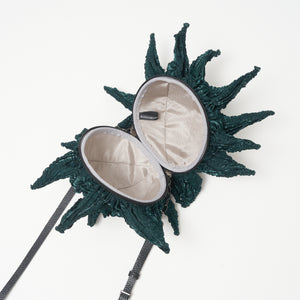 Big Spiky Shibori Charm Shoulder Bag