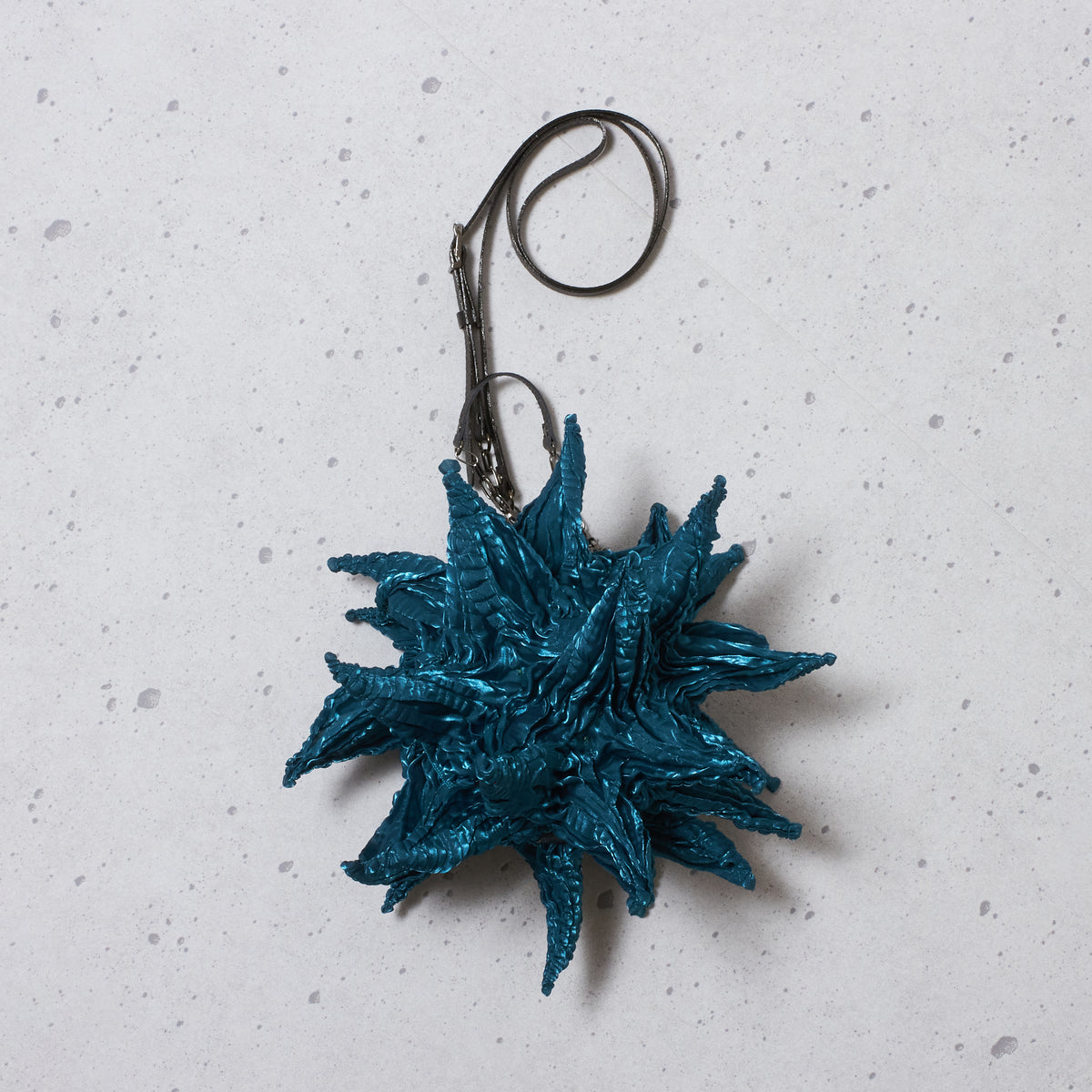 Big Spiky Shibori Charm Shoulder Bag