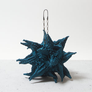 Big Spiky Shibori Charm Shoulder Bag