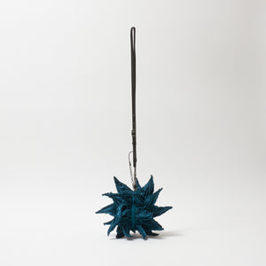 Big Spiky Shibori Charm Shoulder Bag