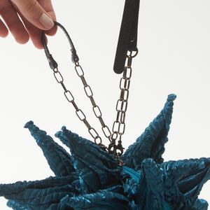 Big Spiky Shibori Charm Shoulder Bag