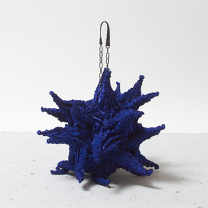 Big Spiky Shibori Charm Shoulder Bag