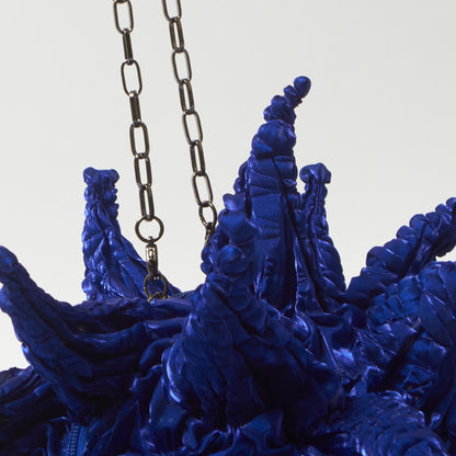 Big Spiky Shibori Charm Shoulder Bag