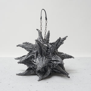 Big Spiky Shibori Charm Shoulder Bag