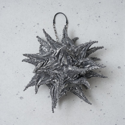Big Spiky Shibori Charm Shoulder Bag
