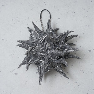 Big Spiky Shibori Charm Shoulder Bag