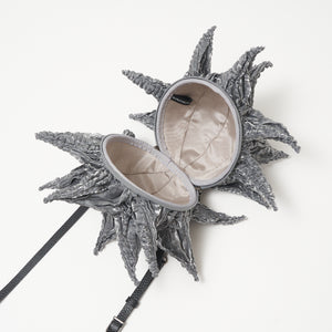 Big Spiky Shibori Charm Shoulder Bag