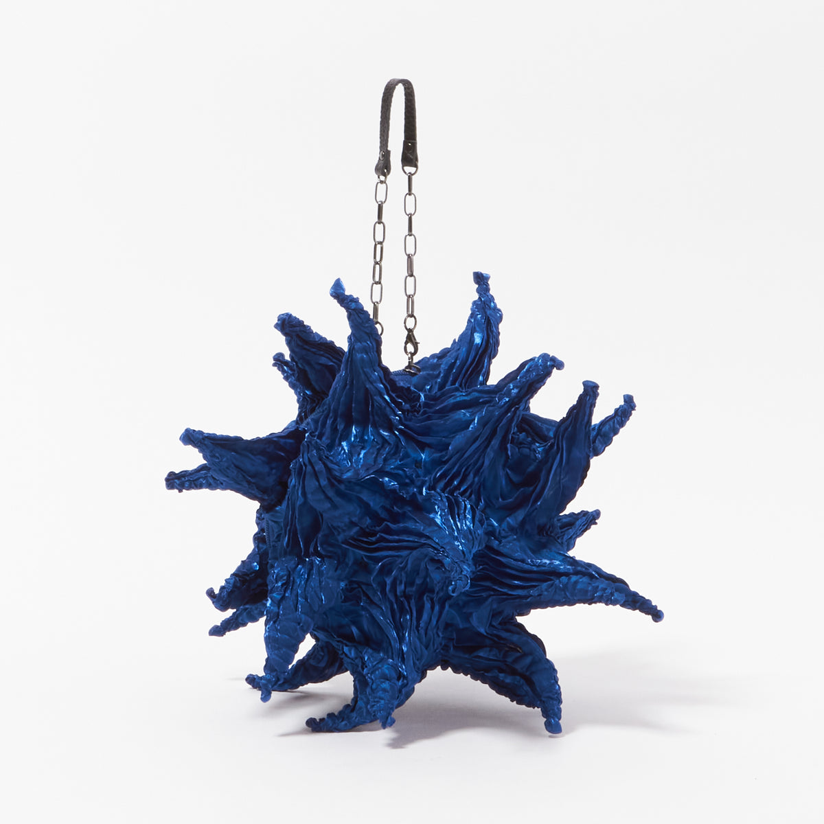 Big Spiky Shibori Charm Shoulder Bag