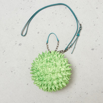 Spiky Shibori Large Charm Shoulder Bag