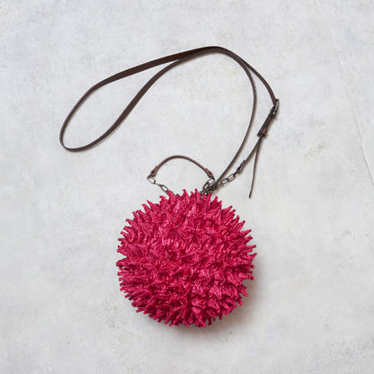 Spiky Shibori Large Charm Shoulder Bag