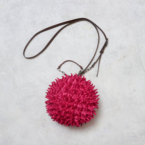 Spiky Shibori Large Charm Shoulder Bag