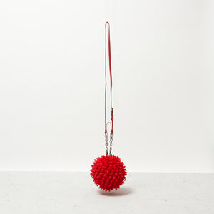 Spiky Shibori Large Charm Shoulder Bag