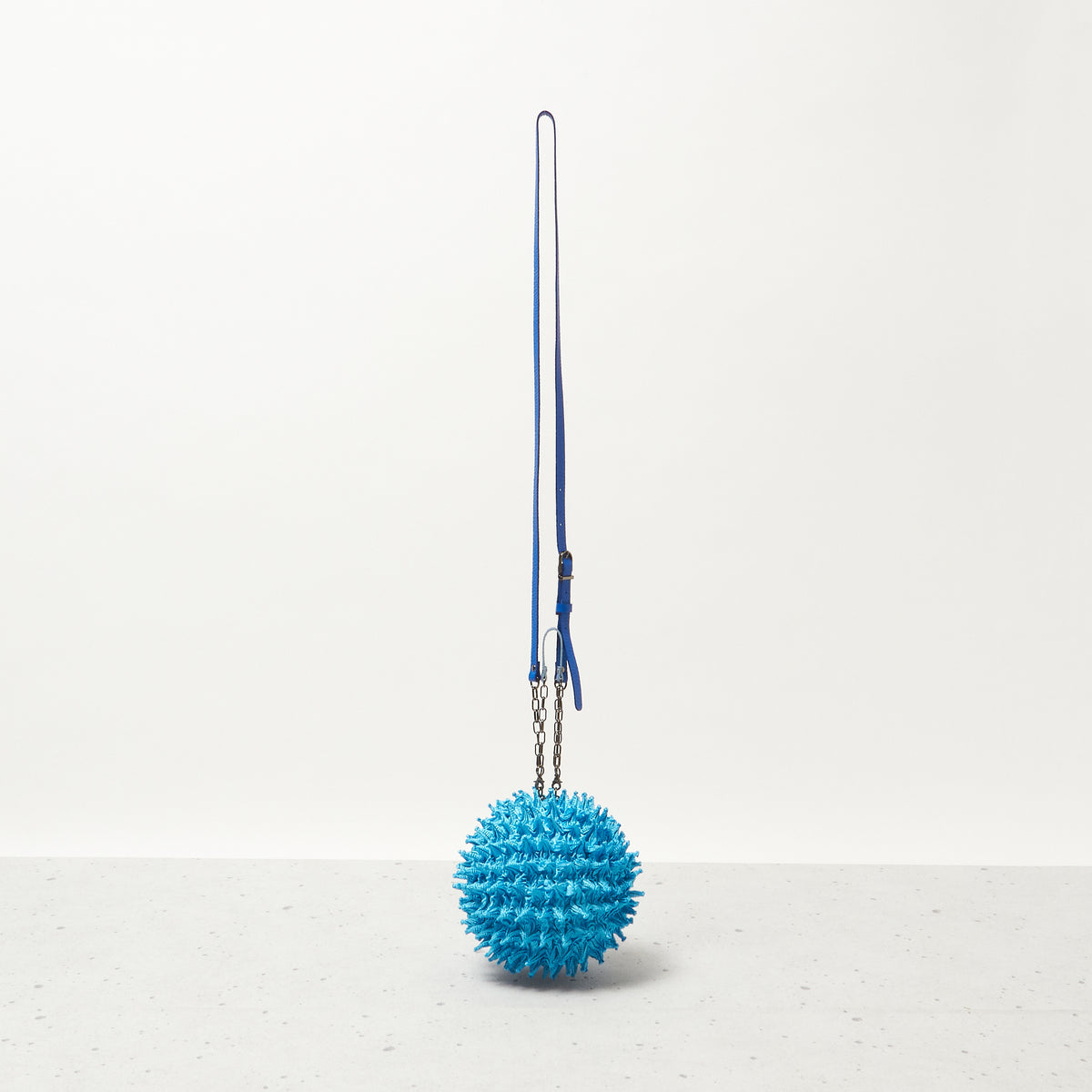 Spiky Shibori Large Charm Shoulder Bag