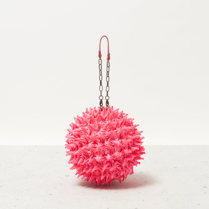Spiky Shibori Large Charm Shoulder Bag