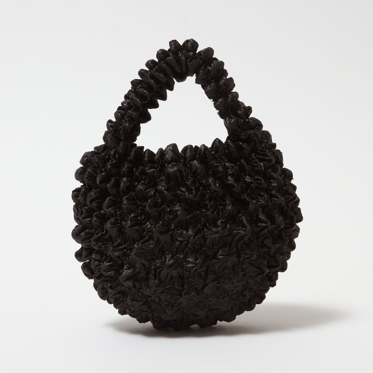 Double Layered Puku-Puku Bag Metallic