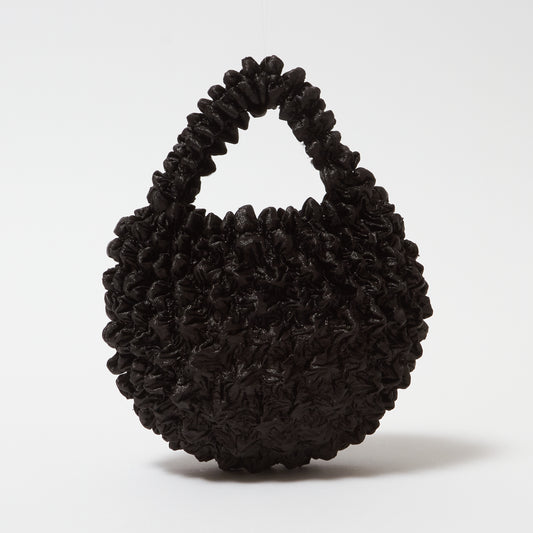 Double Layered Puku-Puku Bag Metallic
