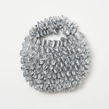 Double Layered Puku-Puku Bag Metallic