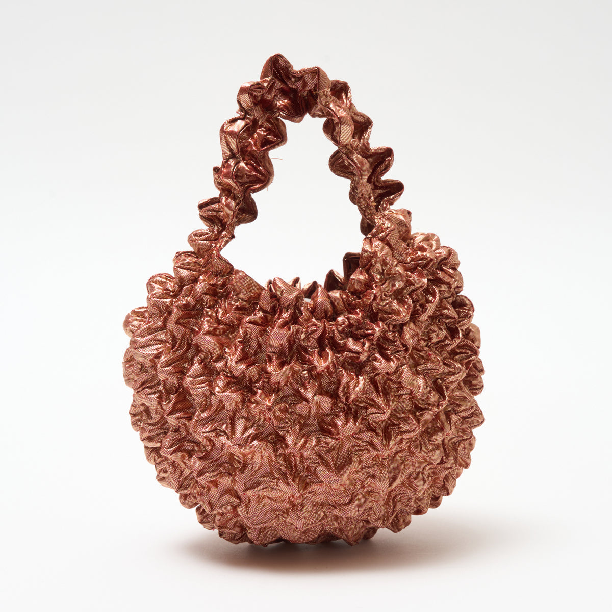 Double Layered Puku-Puku Bag Metallic
