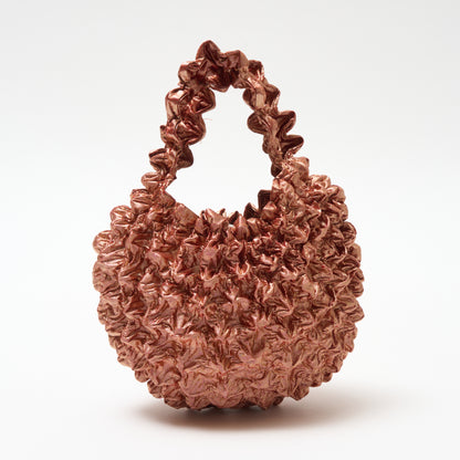 Double Layered Puku-Puku Bag Metallic