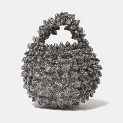Double Layered Puku-Puku Bag Metallic
