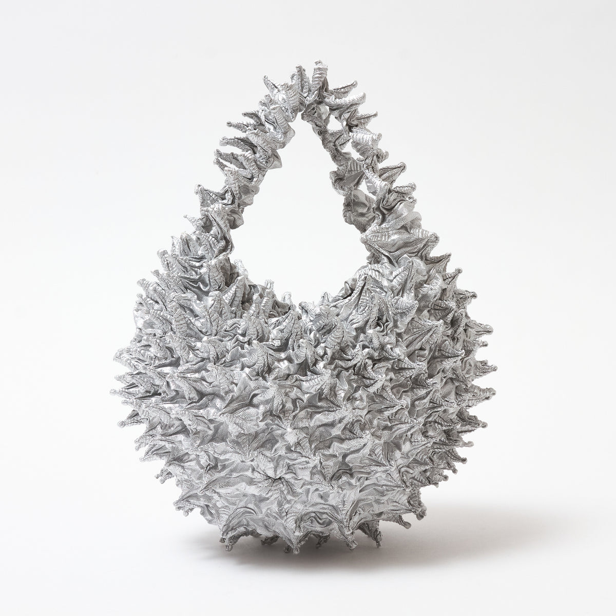 Double Layered Petit-Bag Metallic Large