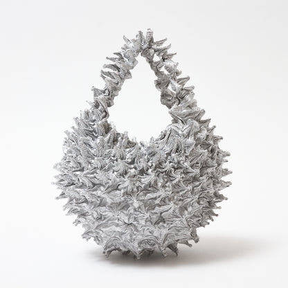 Double Layered Petit-Bag Metallic Large