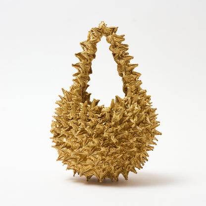 Double Layered Petit-Bag Metallic Large