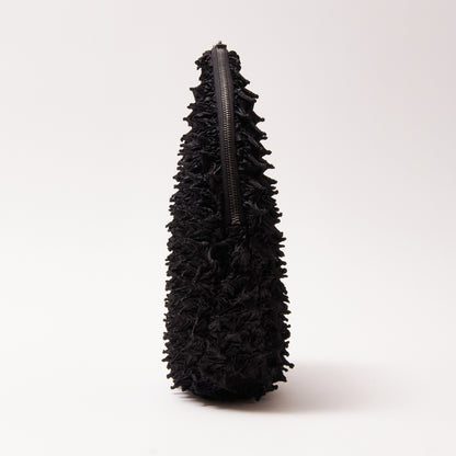 Spiky Shibori Moon Bag
