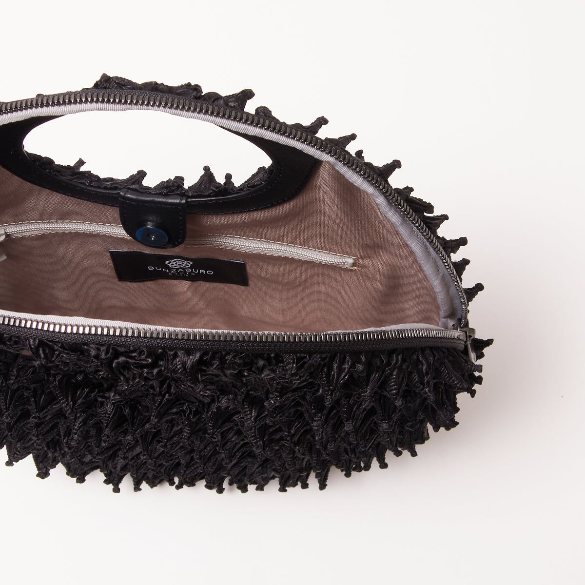 Spiky Shibori Moon Bag