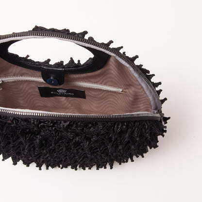 Spiky Shibori Moon Bag
