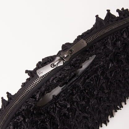 Spiky Shibori Moon Bag