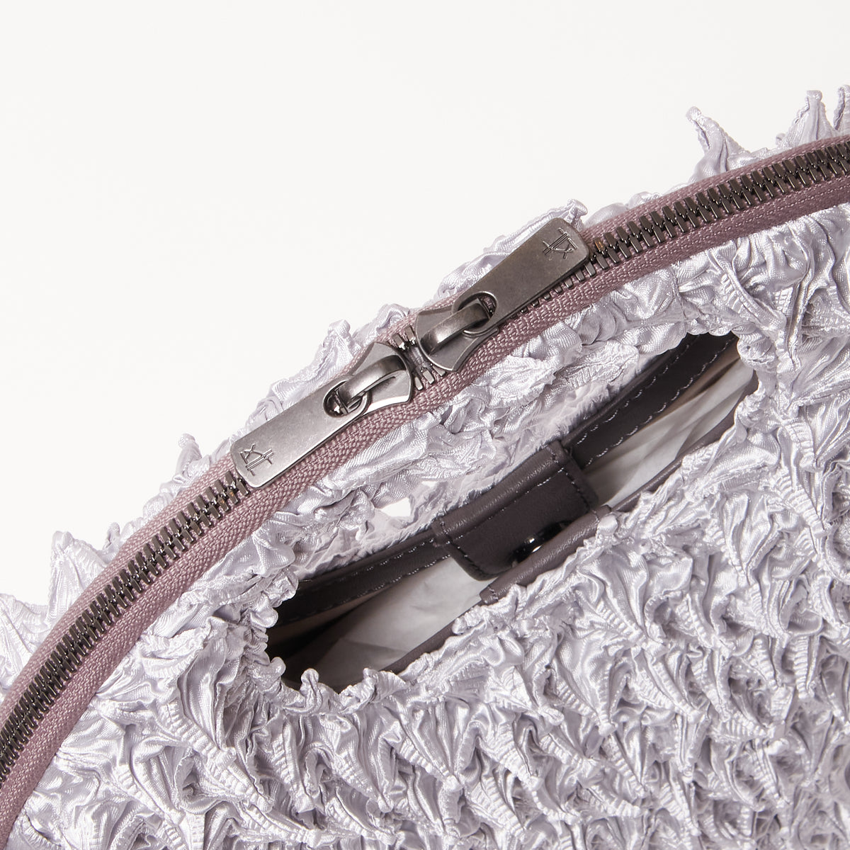 Spiky Shibori Moon Bag