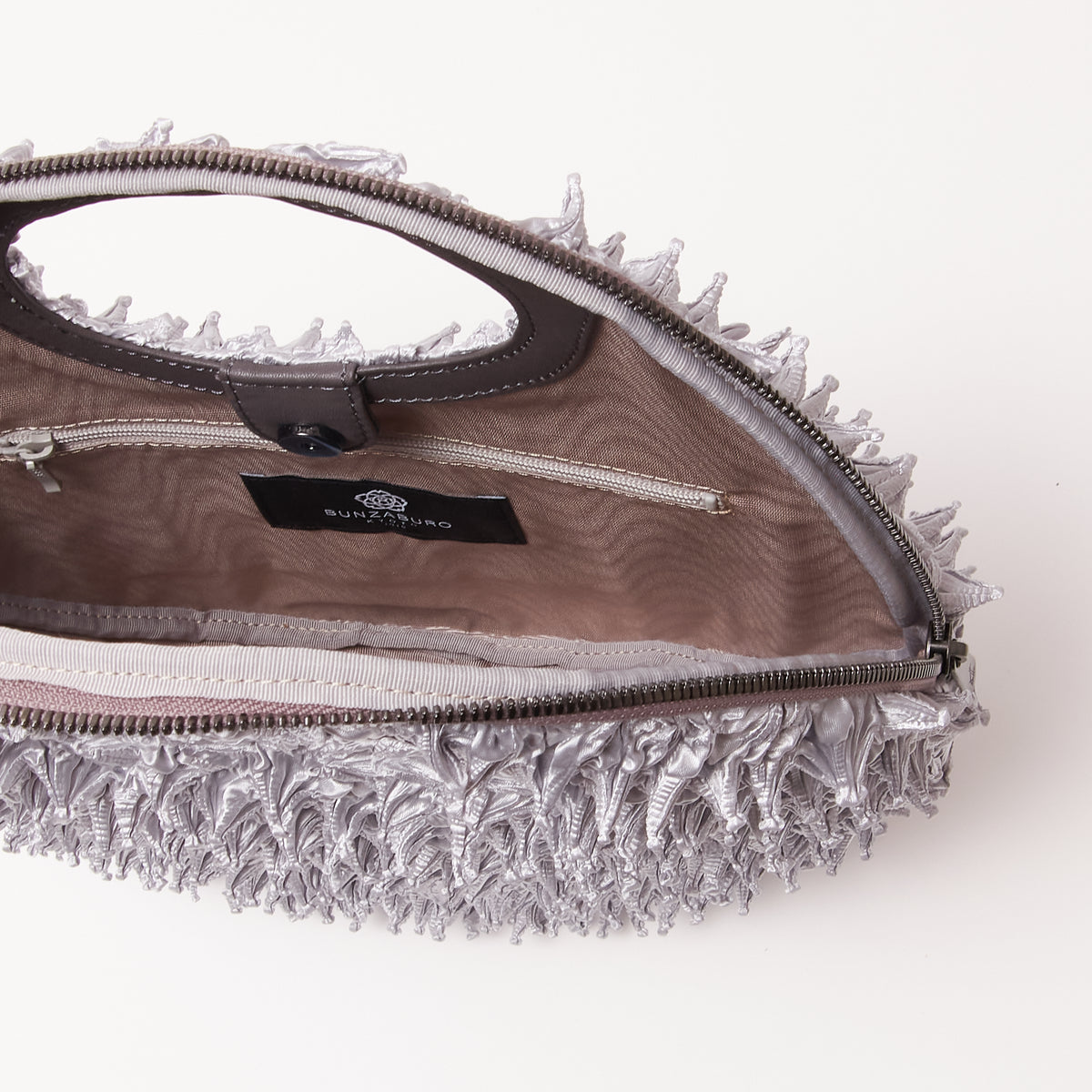 Spiky Shibori Moon Bag