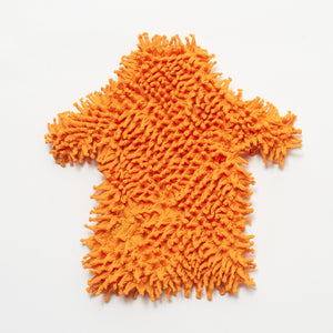 Spiky Shibori Short Sleeve Top - Chiffon, Solid Color