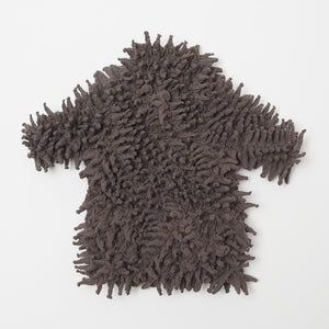 Spiky Shibori Short Sleeve Top - Chiffon, Solid Color