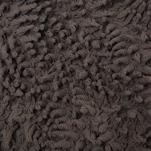 Spiky Shibori Short Sleeve Top - Chiffon, Solid Color