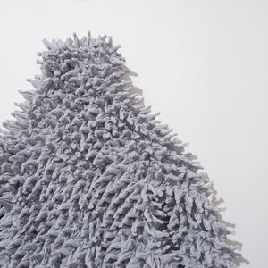Spiky Shibori Long Sleeve Tops - Crepe de Chine/Solid Color