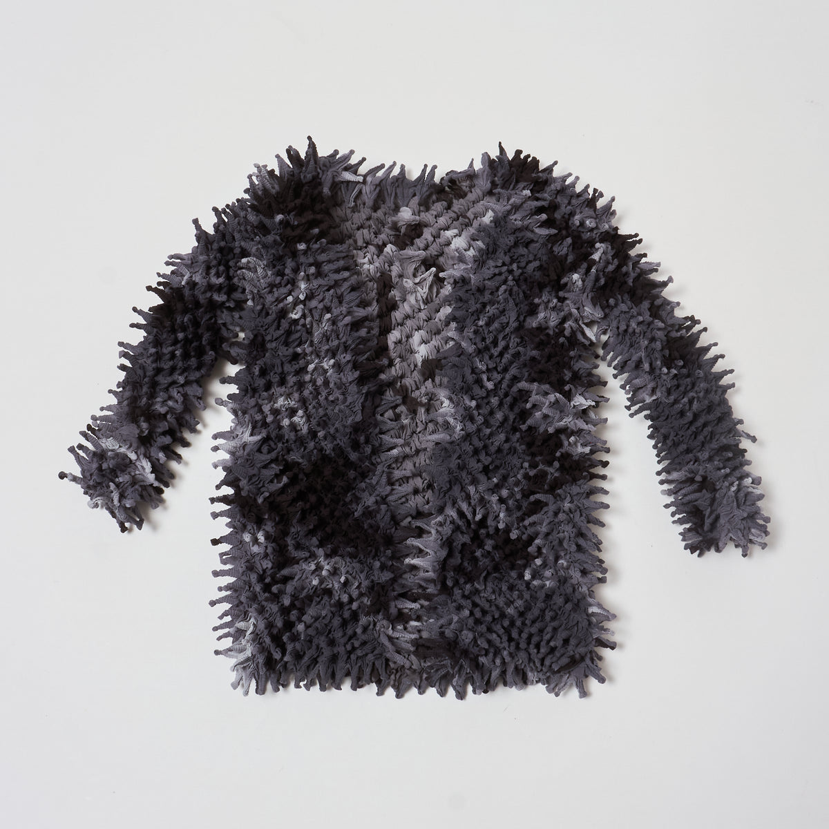 Spicky Shibori Cardigan - Chiffon/"Nijimi" Pattern