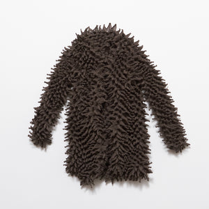 Spiky Shibori Cardigan - Chiffon/Solid Color