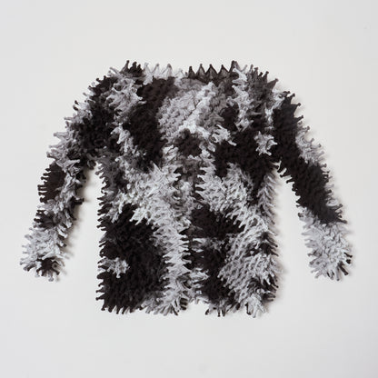 Spicky Shibori Cardigan - Chiffon/"Nijimi" Pattern