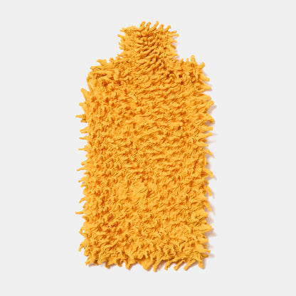 Spiky Shibori Sleeveless Turtleneck Top - Solid Color